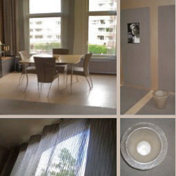 collagefoto van interieur